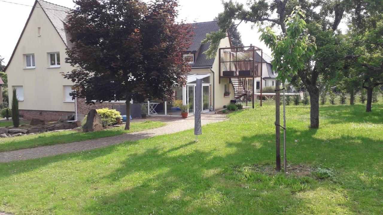 Villa/Appartement Au Coeur Des Vignes *** บาร์ ภายนอก รูปภาพ