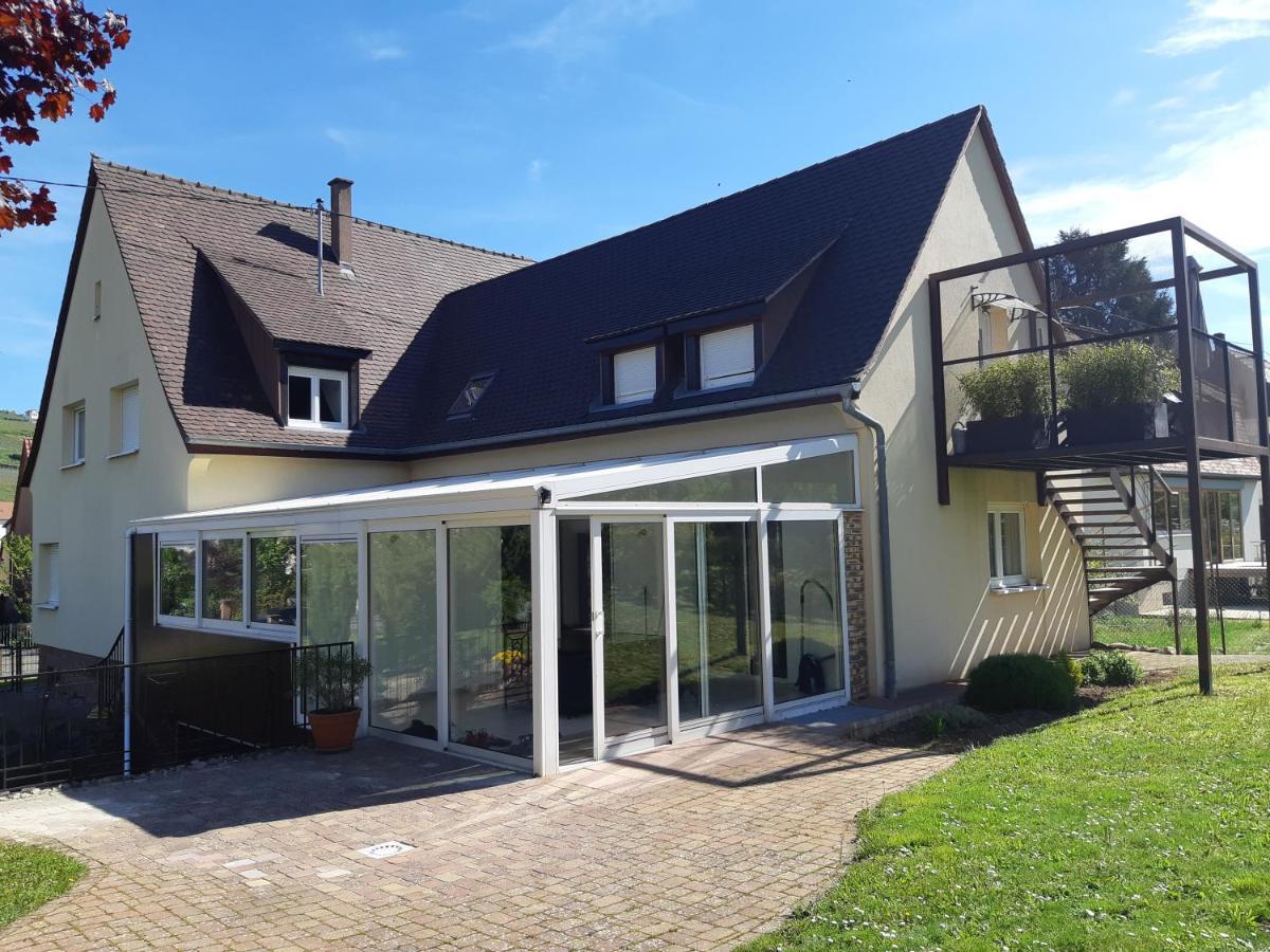 Villa/Appartement Au Coeur Des Vignes *** บาร์ ภายนอก รูปภาพ