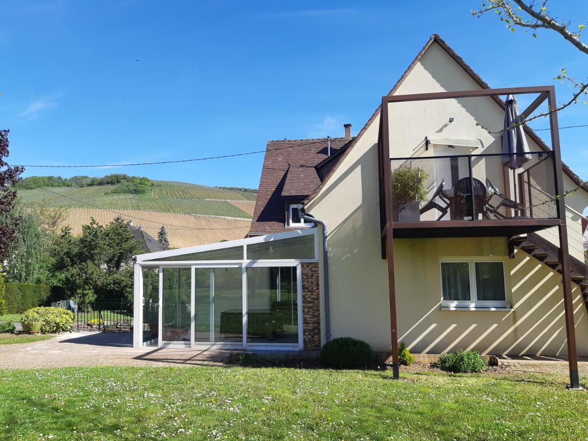 Villa/Appartement Au Coeur Des Vignes *** บาร์ ภายนอก รูปภาพ